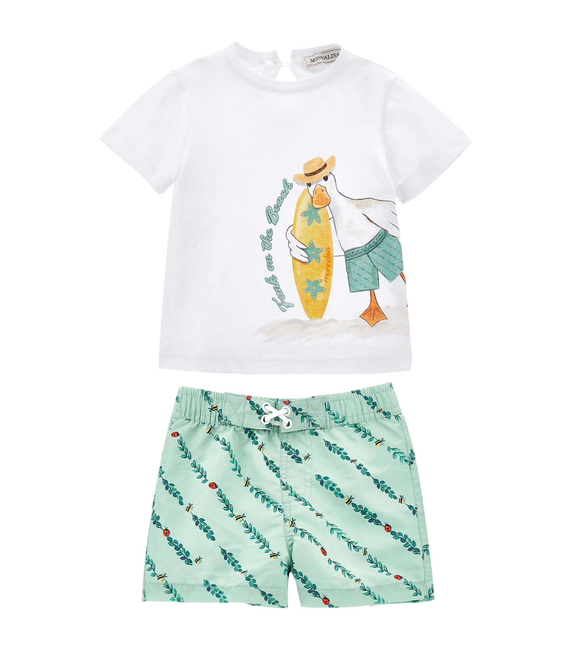 Cotton T-Shirt and Shorts Set (3-36 Months)