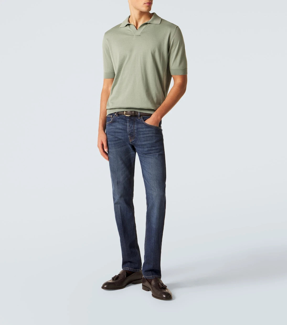 Lardini - بنطلون جينز بقصّة ضيقة