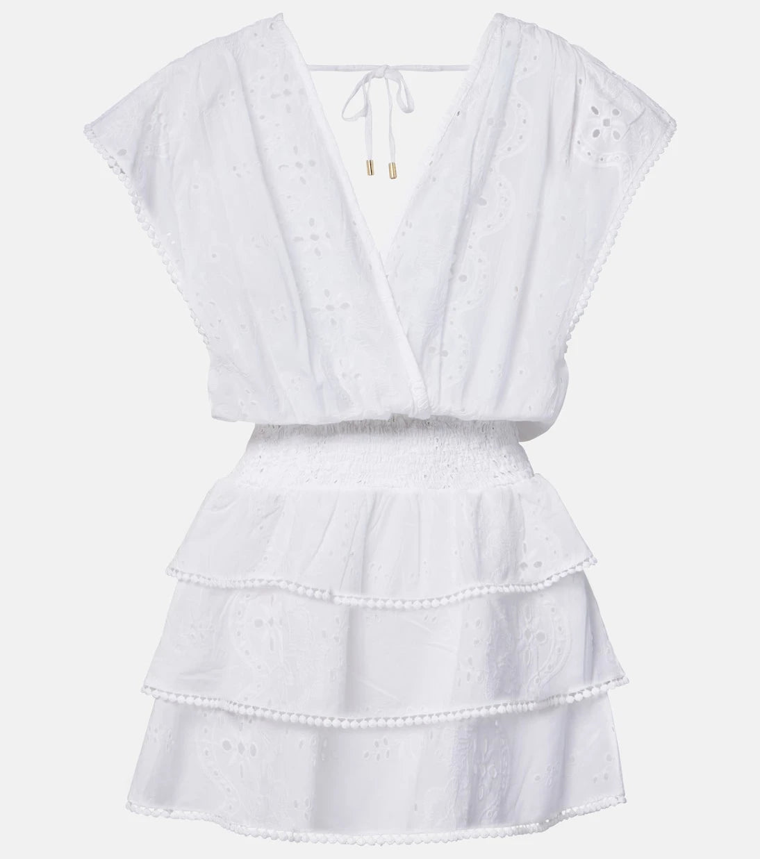 Melissa Odabash - Jess broderie anglaise cotton minidress
