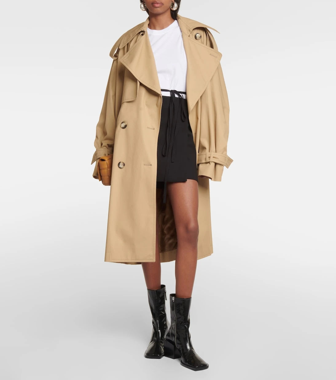 Sportmax - Genny wool-blend wrap skirt