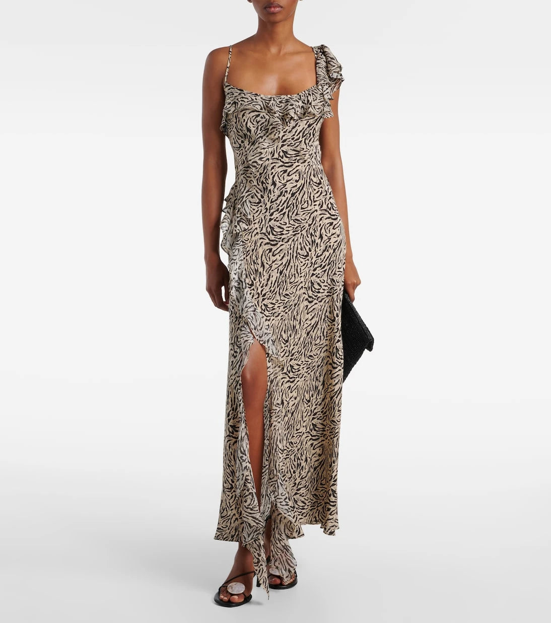 Rixo - Ester silk crêpe de chine maxi dress