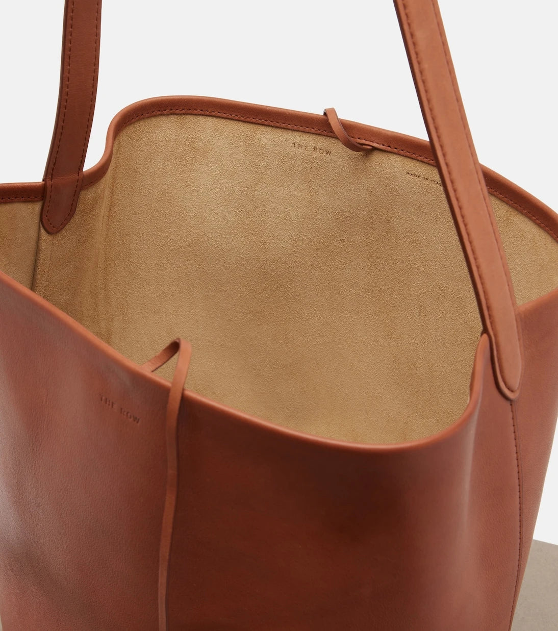 The Row - N/S Park Large leather tote bag