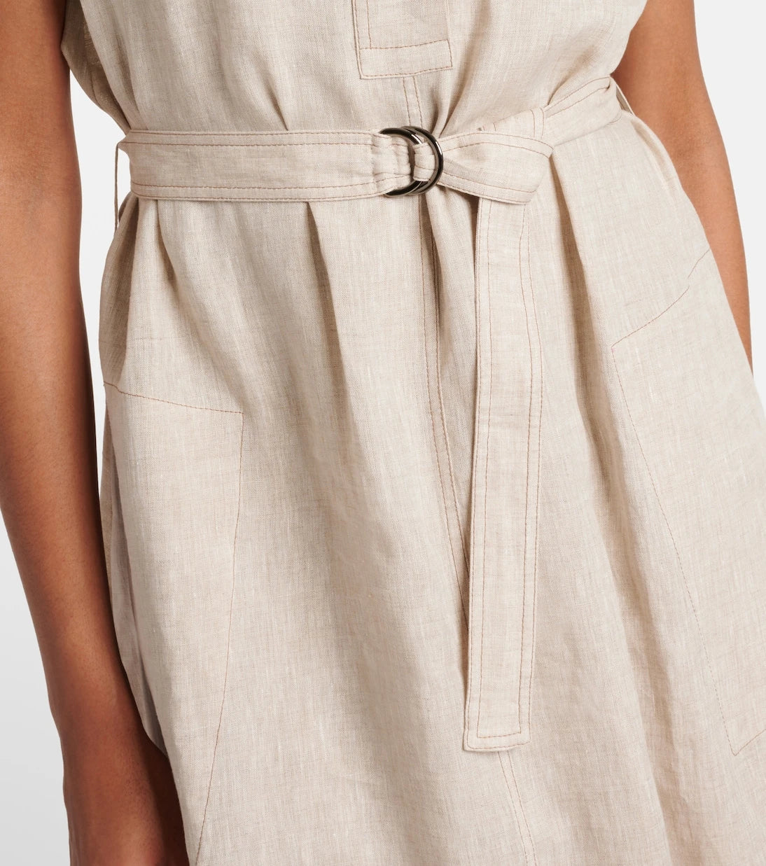 Brunello Cucinelli - Linen maxi dress