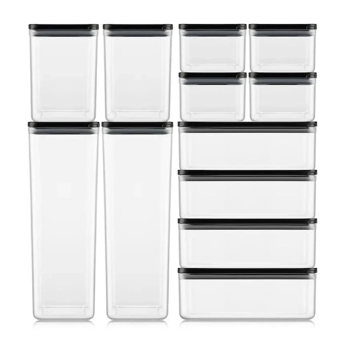 Bodum Plastik Gıda Saklama Kabı Seti 21,5 x 21,5 x 27,6 cm