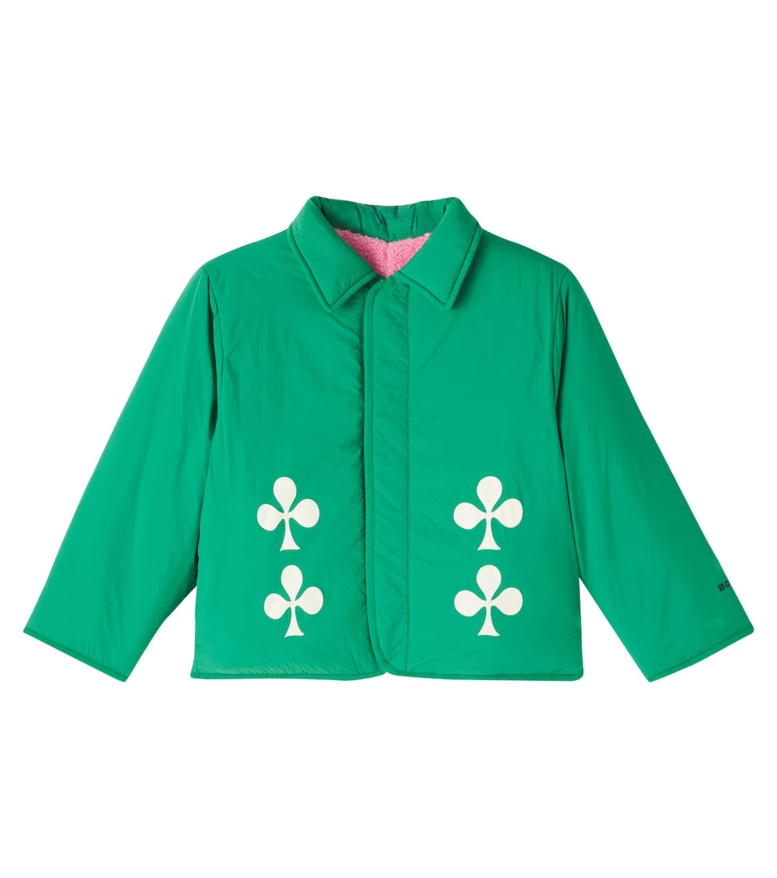 Bobo Choses - Clover reversible padded teddy jacket
