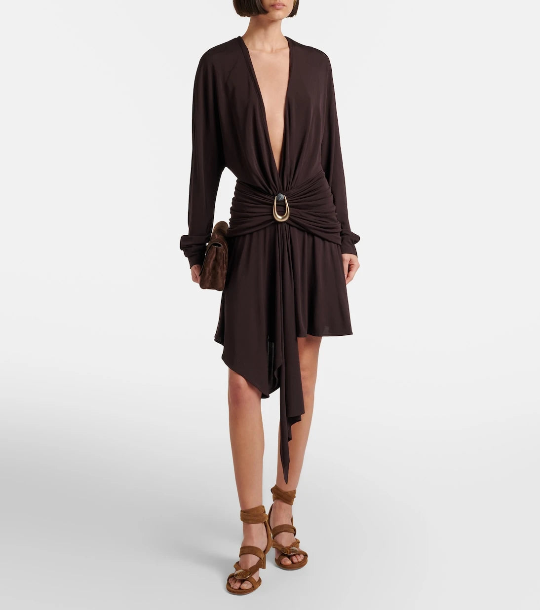 Christopher Esber - Doma embellished suede sandals