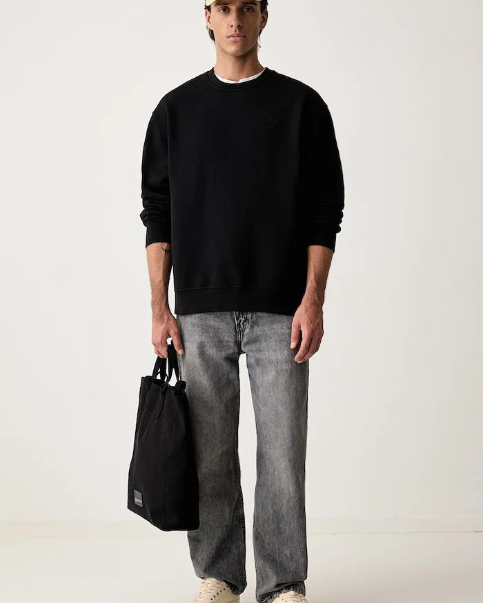 Levi's erkek pamuklu SWEATS CREW sweatshirt