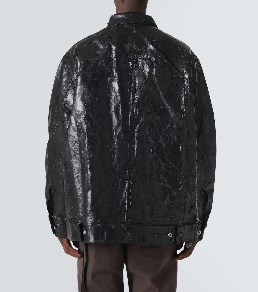 Rick Owens - Coated denim jacket