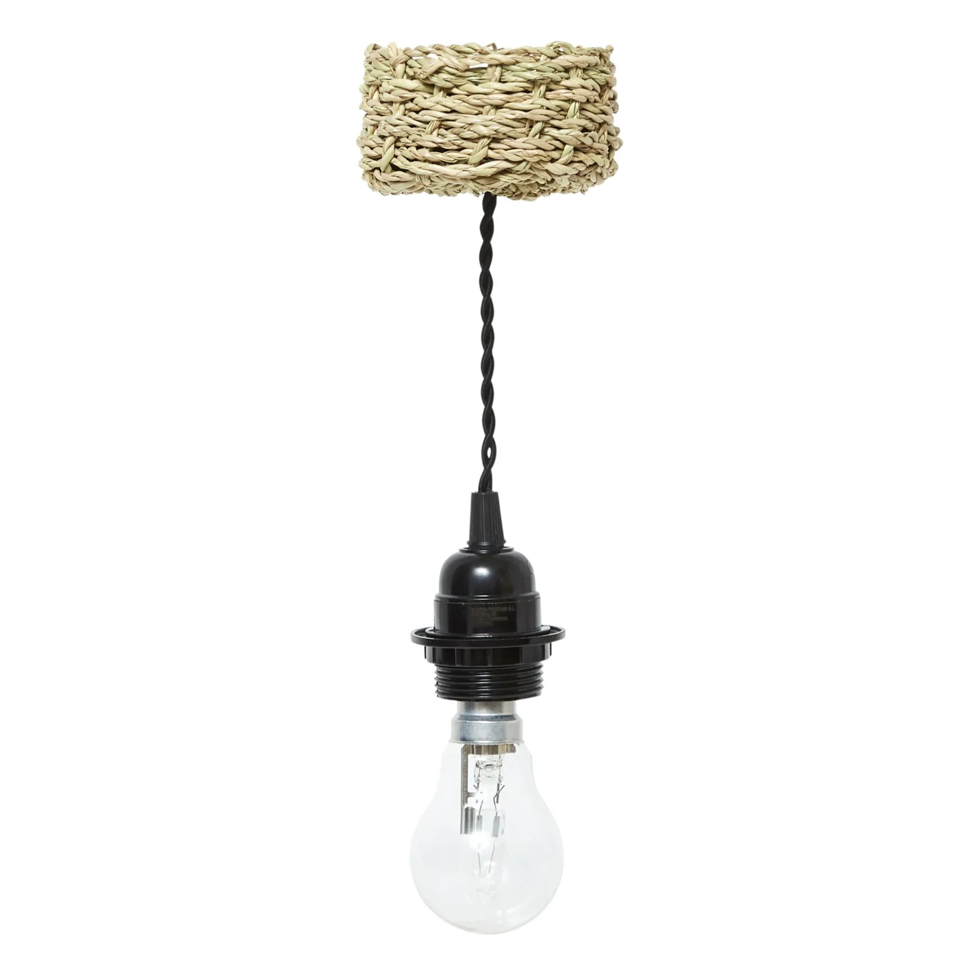 Cosydar - Light Fixture & Palm Leaf Ceiling Canopy