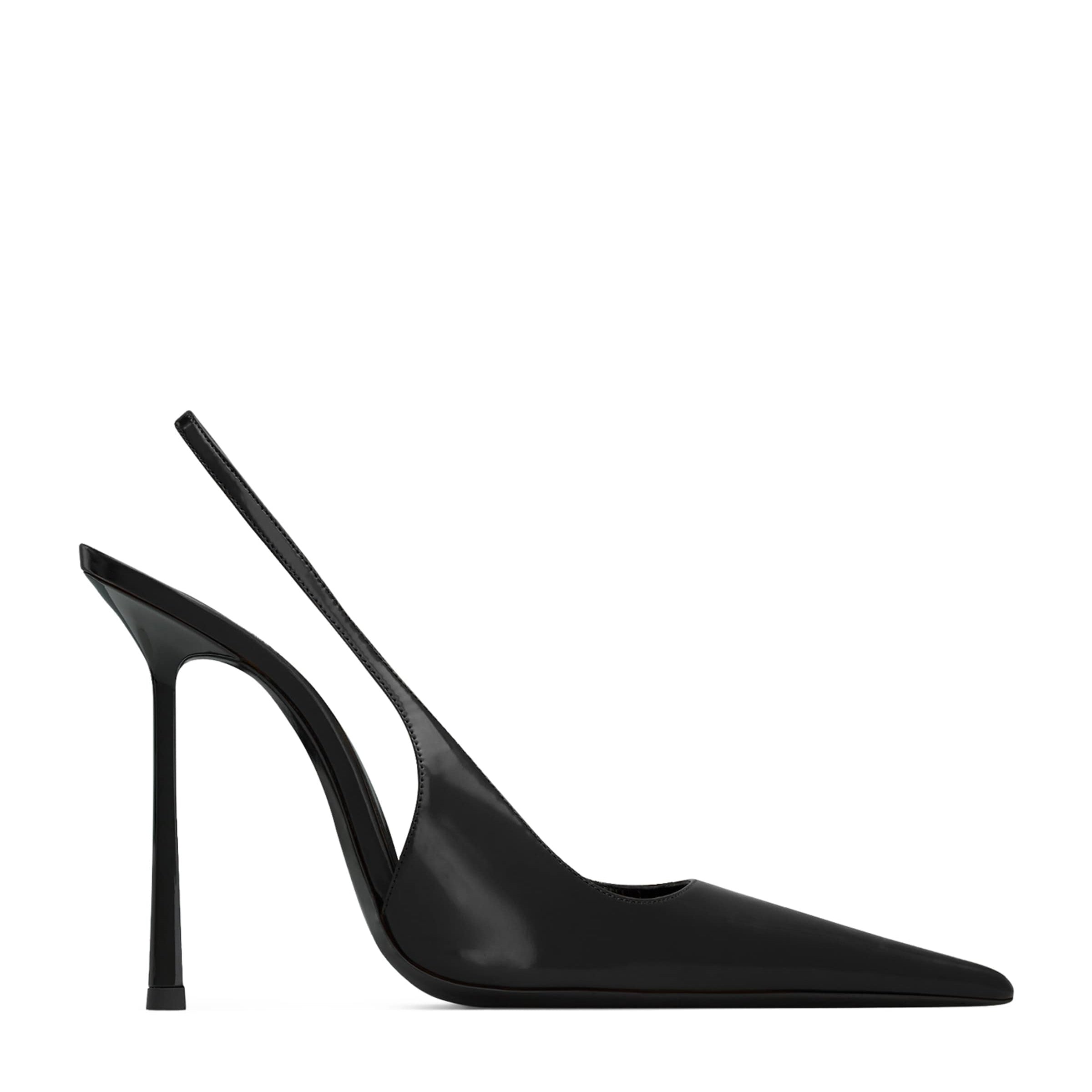Saint Laurent Black Vendome Slingback Pumps 110
