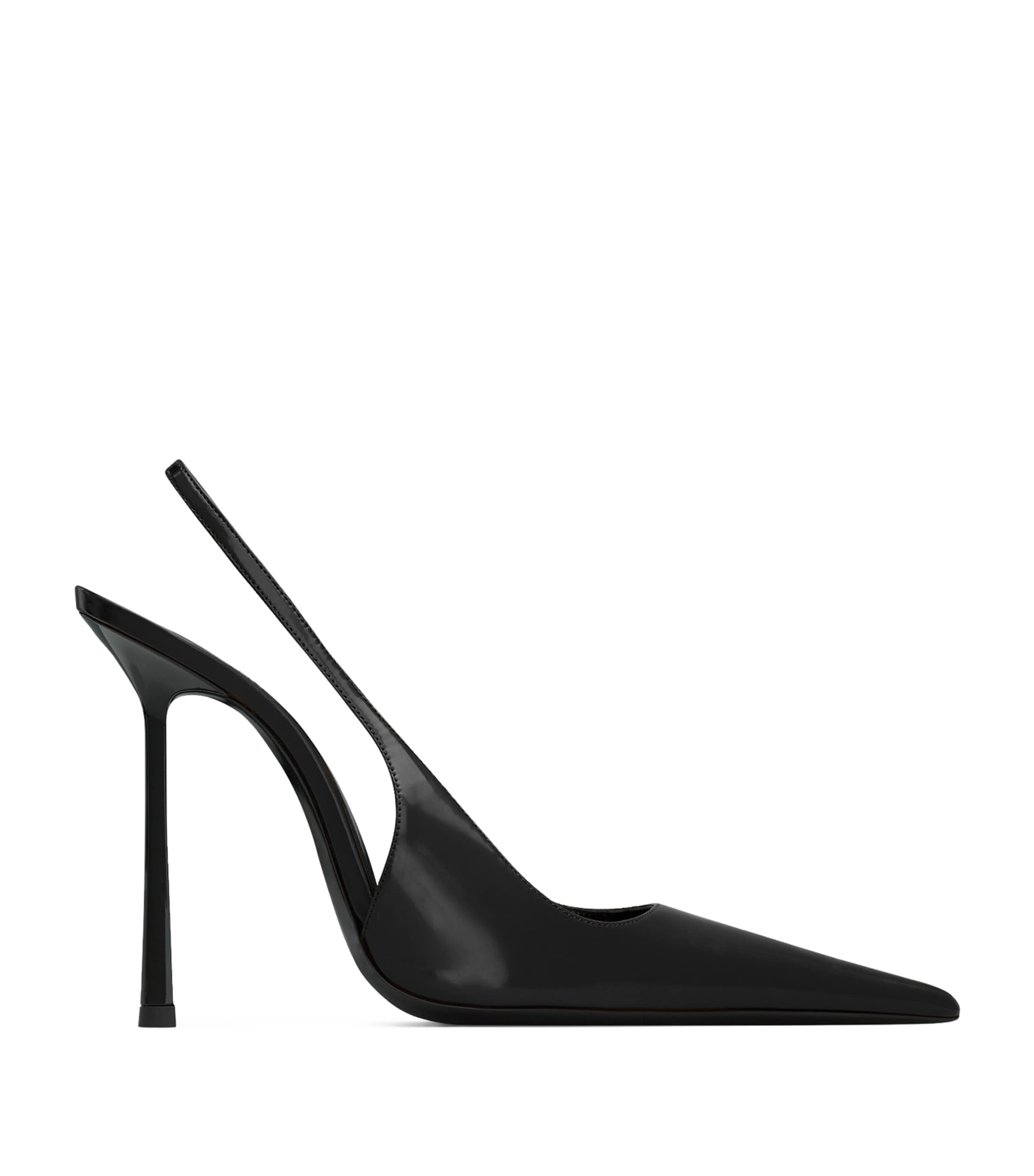 Saint Laurent Black Vendome Slingback Pumps 110