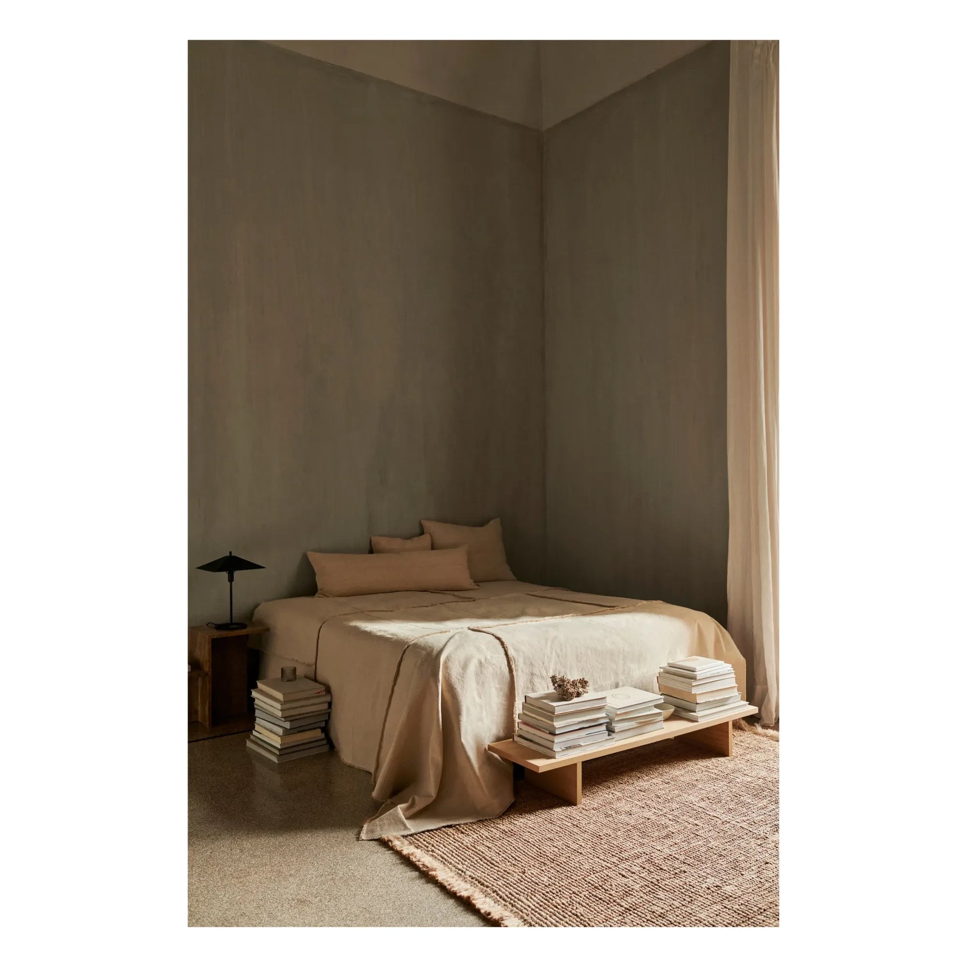 Ferm Living - Offset Bedspread | Off-White