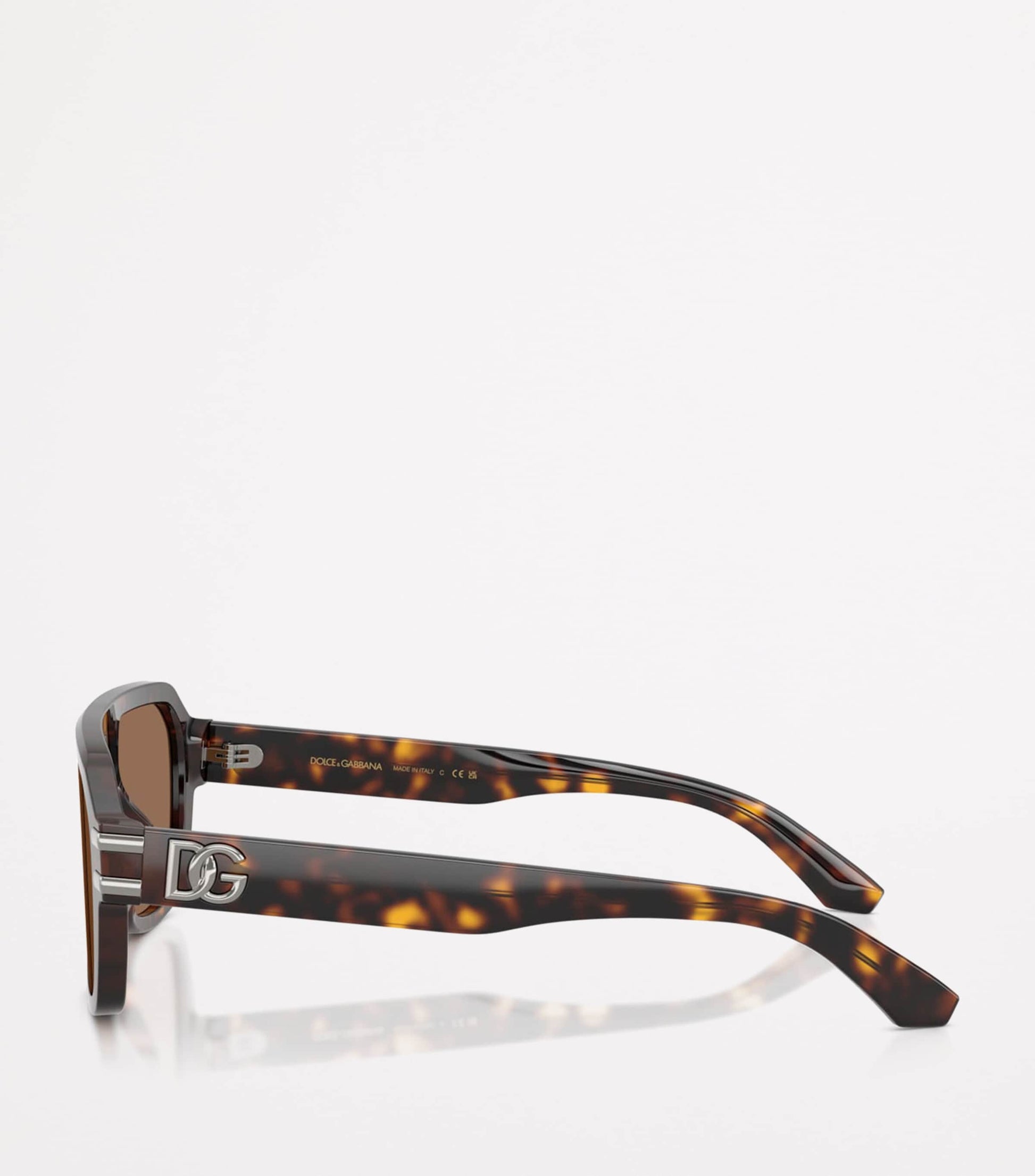 Dolce & Gabbana Oversized Pilot Sunglasses