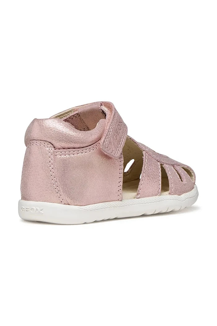 Geox kids' leather sandals SANDAL MACCHIA