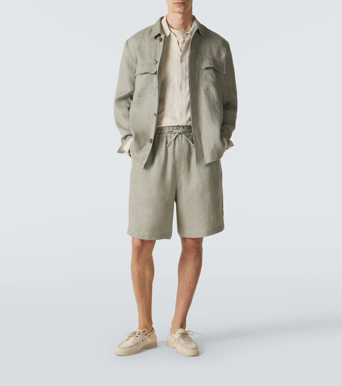 Lardini - Linen shorts