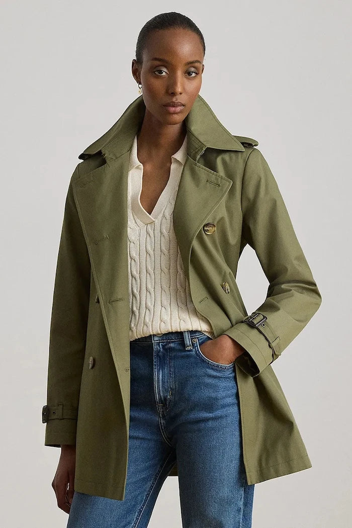 Lauren Ralph Lauren pamuklu kadın palto