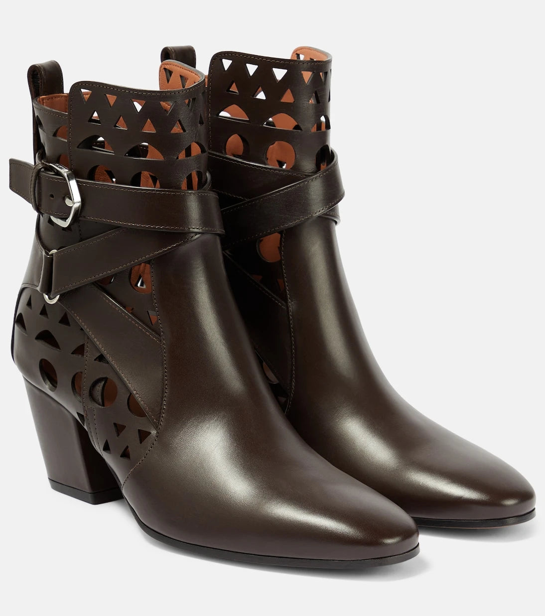 Alaïa - Ziggy Vienne leather ankle boots