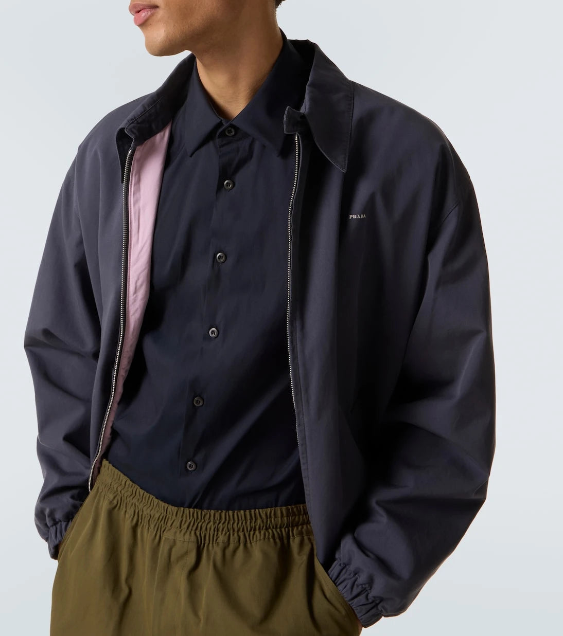 Prada - Cotton-blend shirt