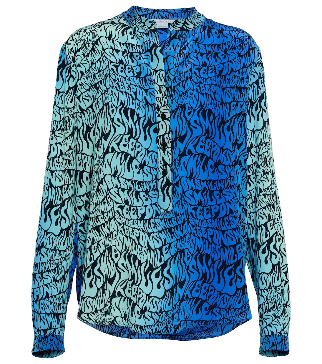 Stella McCartney - Printed silk blouse