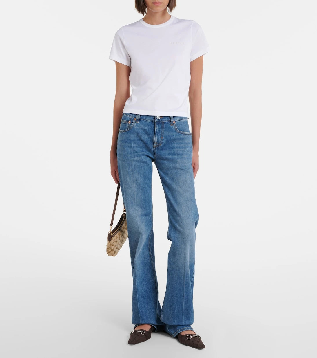 Gucci - Vittoria GG canvas ballet flats