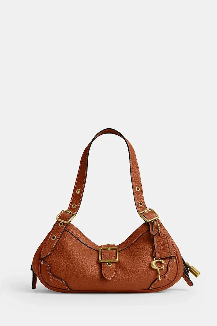 Coach чанта дамска от кожа Small Drifter Bag