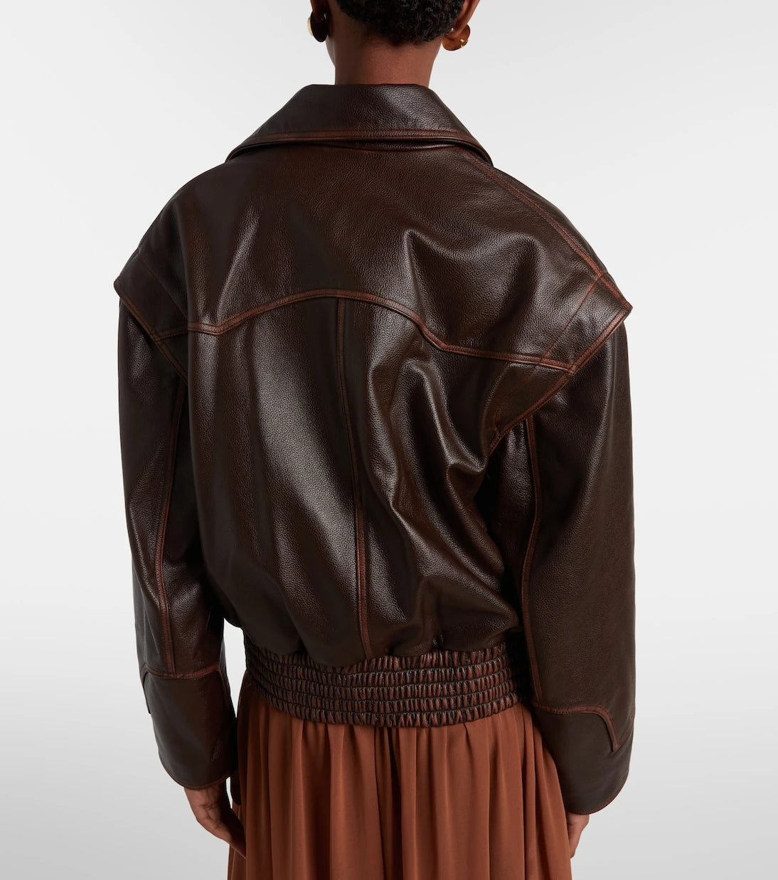 Jacques Wei - Leather biker jacket