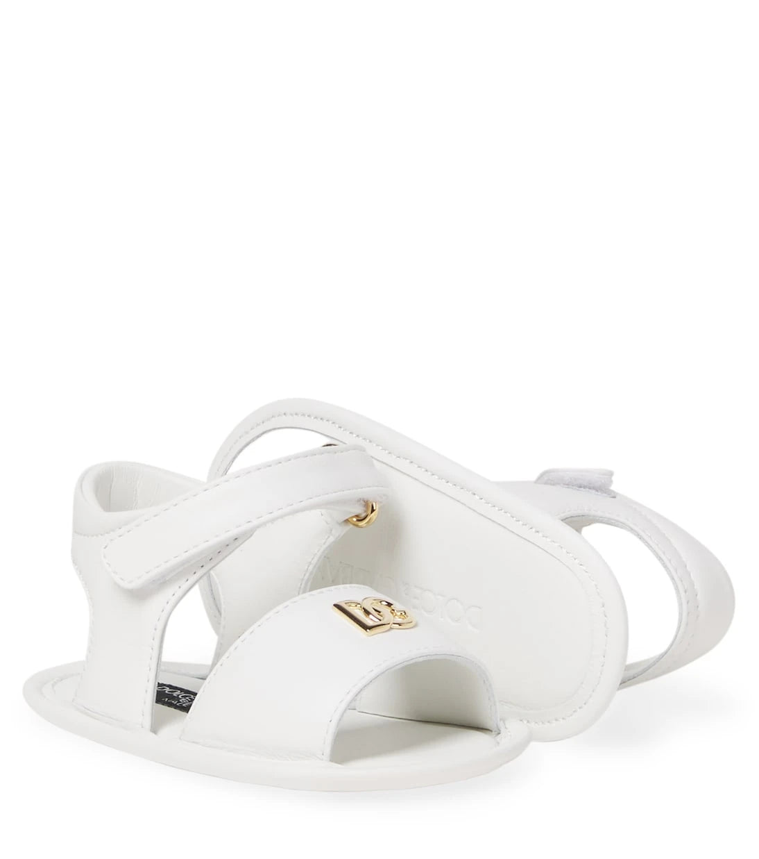 Dolce&Gabbana Kids - Baby leather sandals