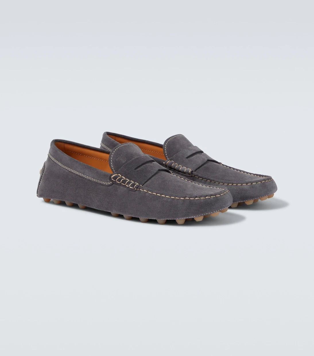 Tod's - Gommino Bubble suede driving shoes