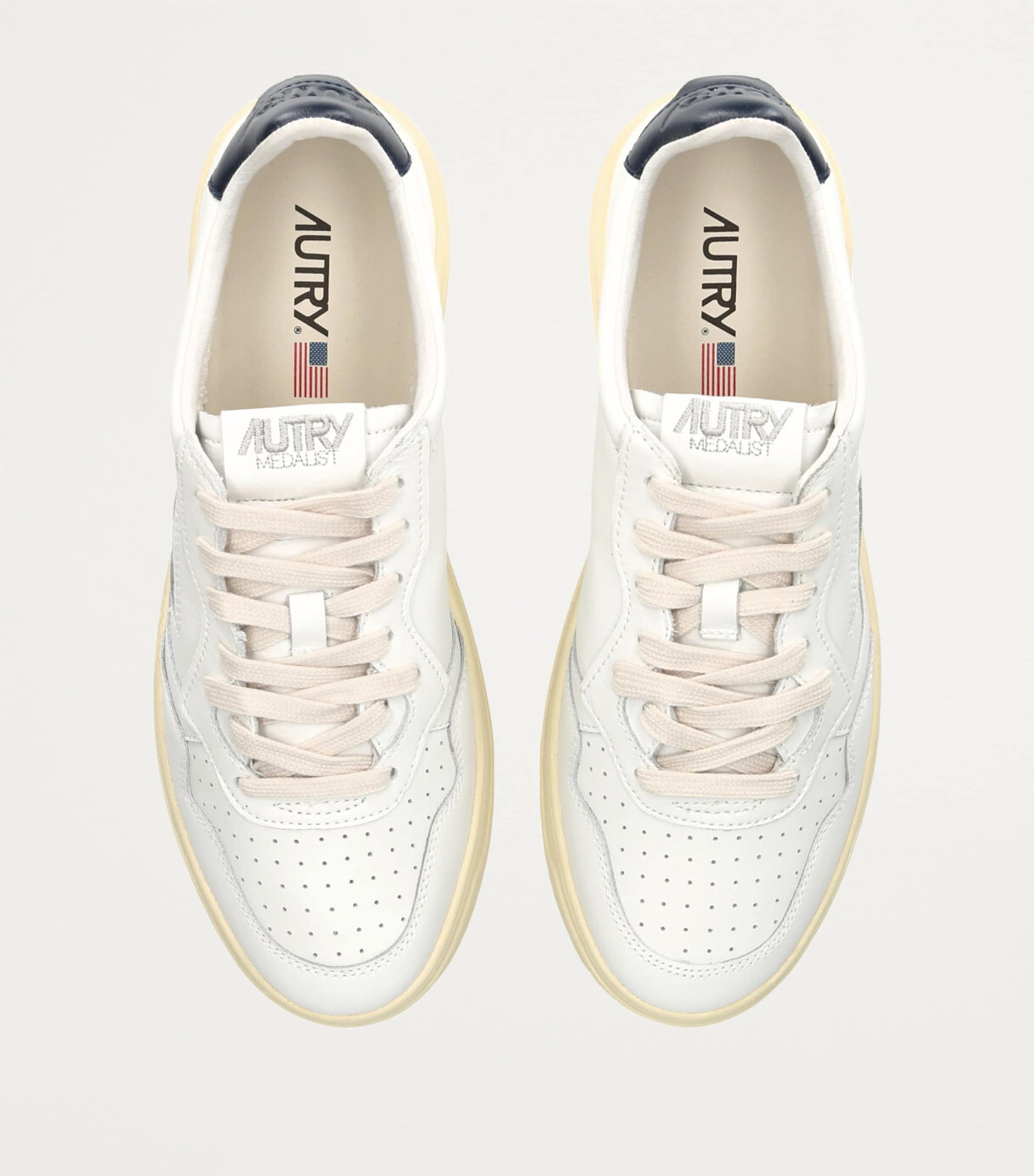 Leather Medalist Low-Top Sneakers