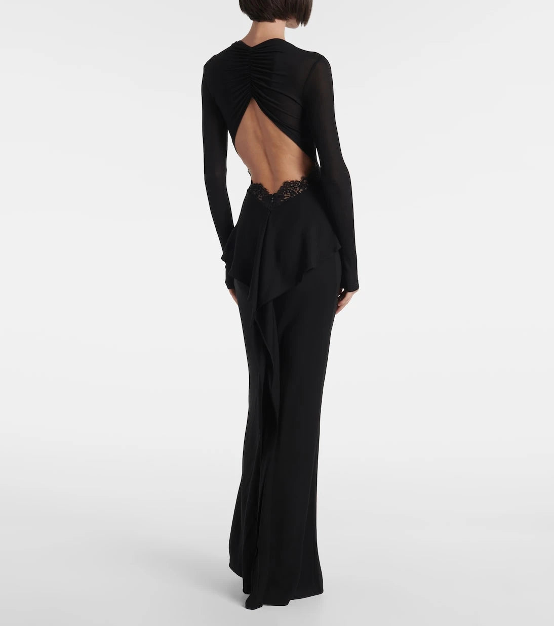 Christopher Esber - Endrey Disconnect lace-trimmed gown