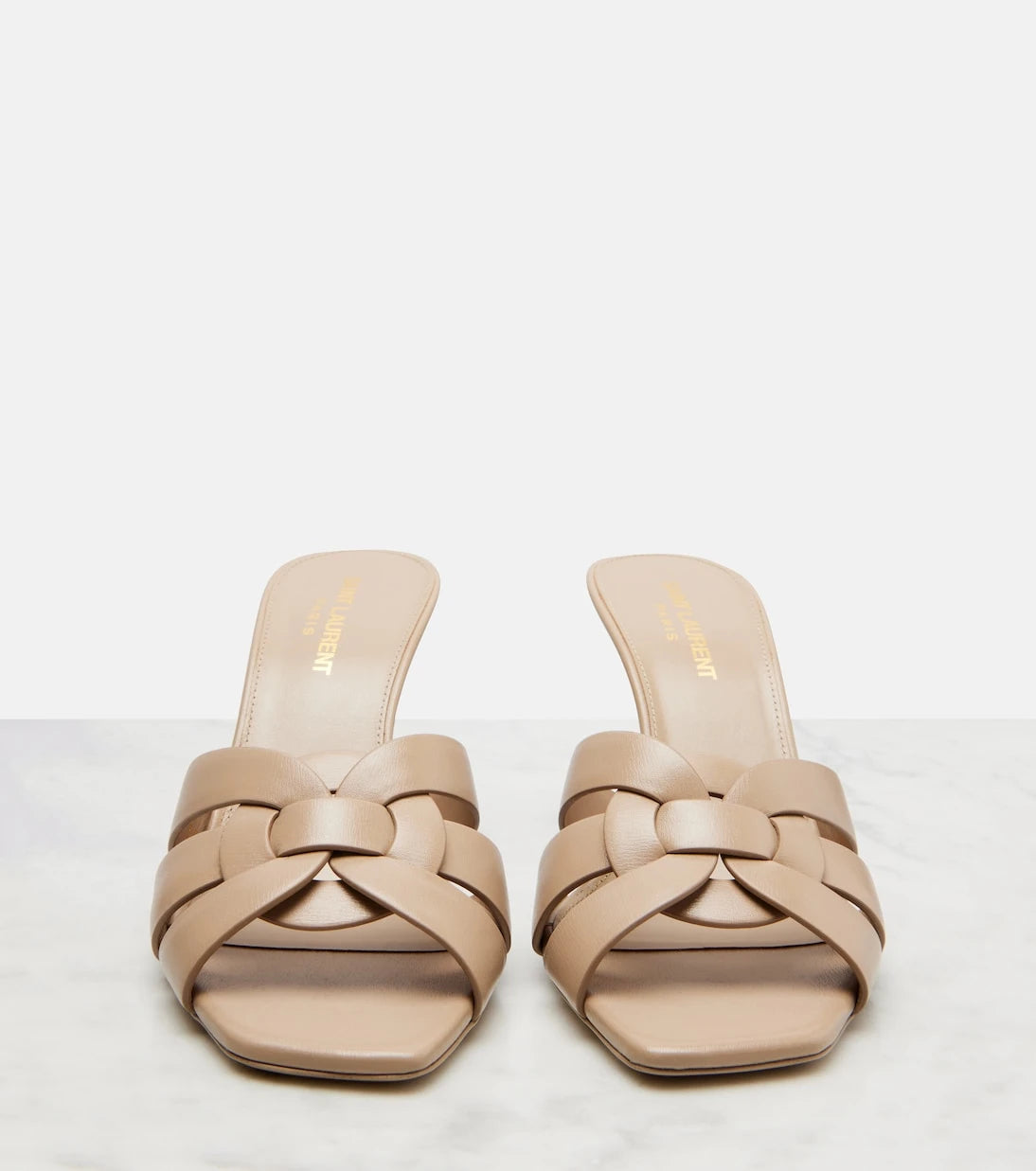 Saint Laurent - Tribute 85 deri sandalet