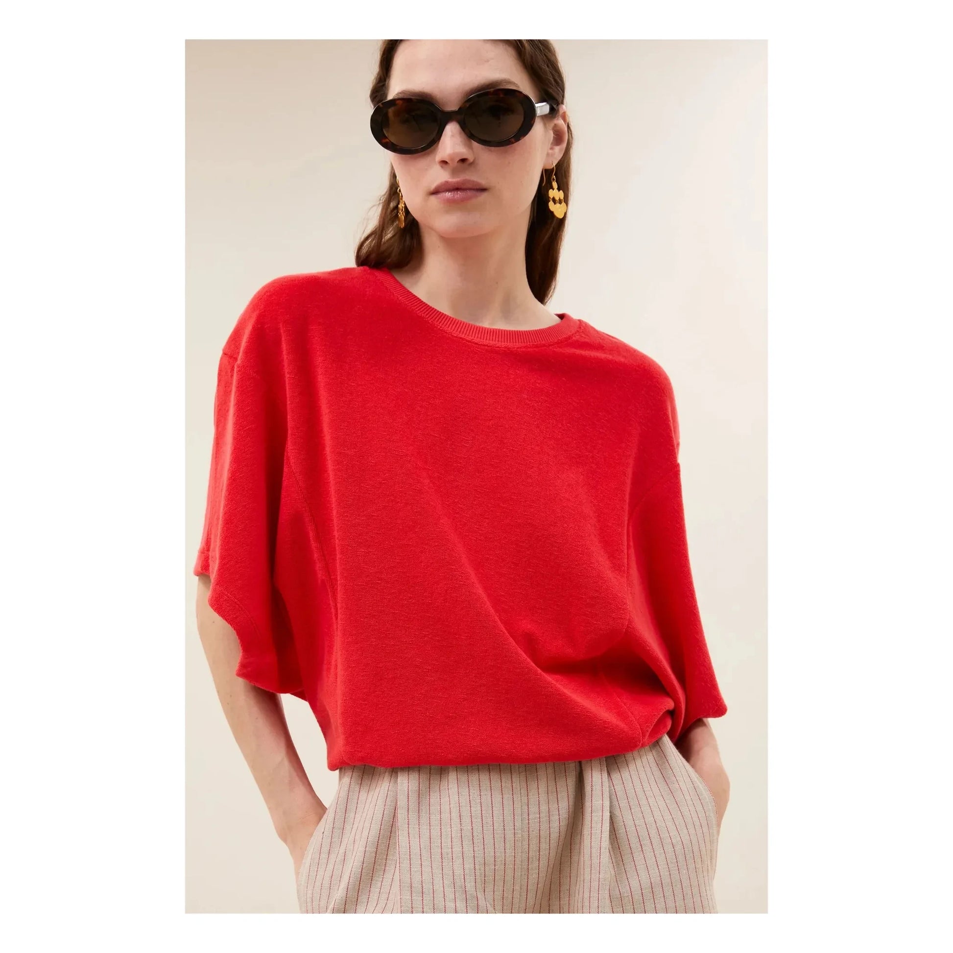 By Bar - Nuki T-shirt | Red