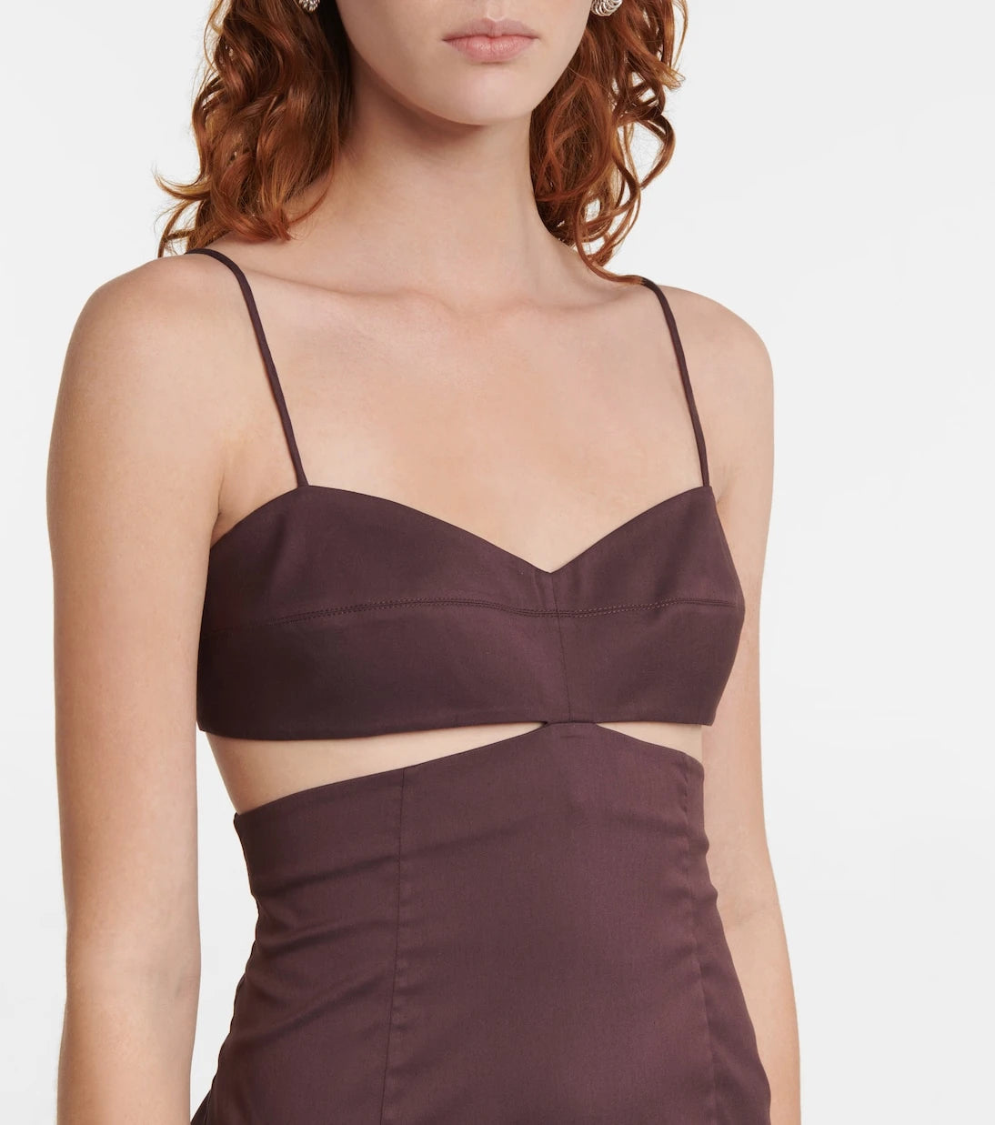 Zeynep Arçay - Cutout cotton-blend minidress