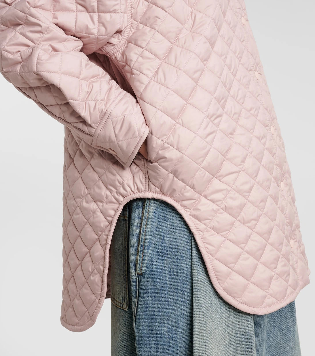 Loewe - Anagram kapitone deri şeritli ceket