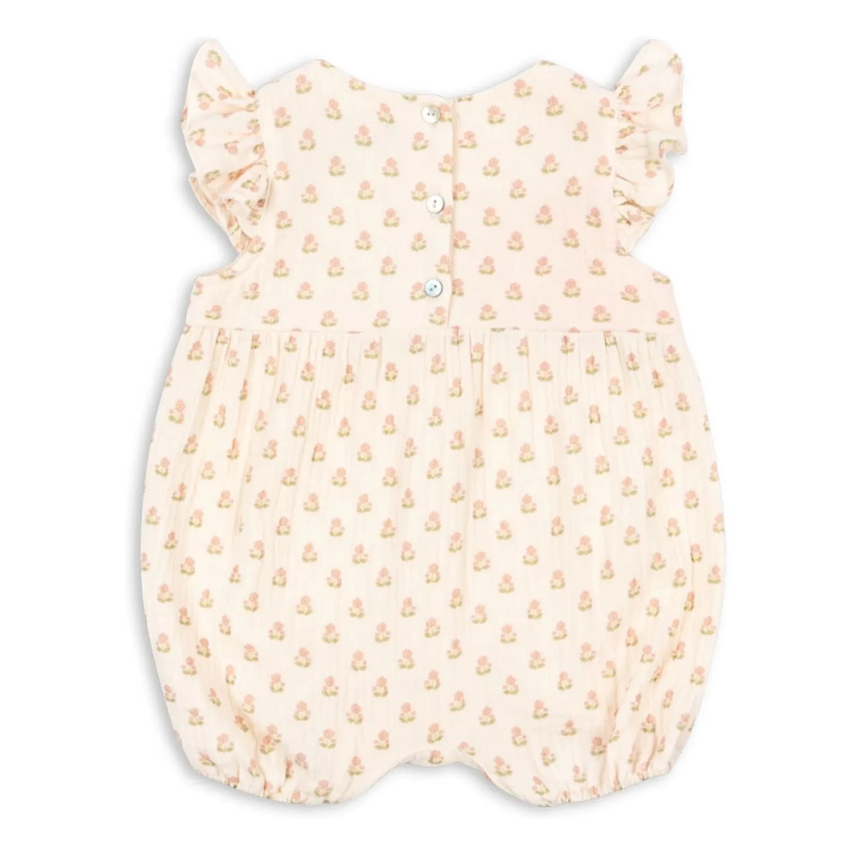Konges Sløjd - Flounced romper Coco Organic Cotton | Pale Pink