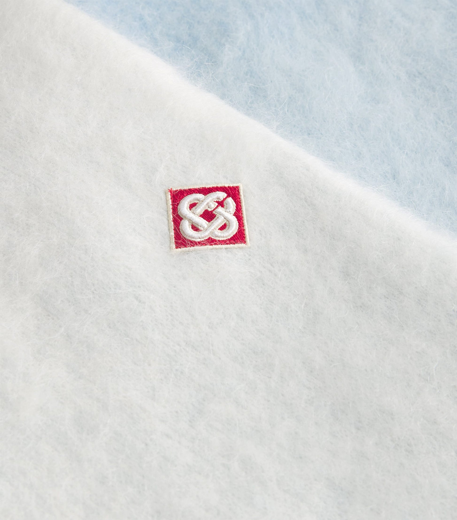 Wool-Blend Gradient Trousers