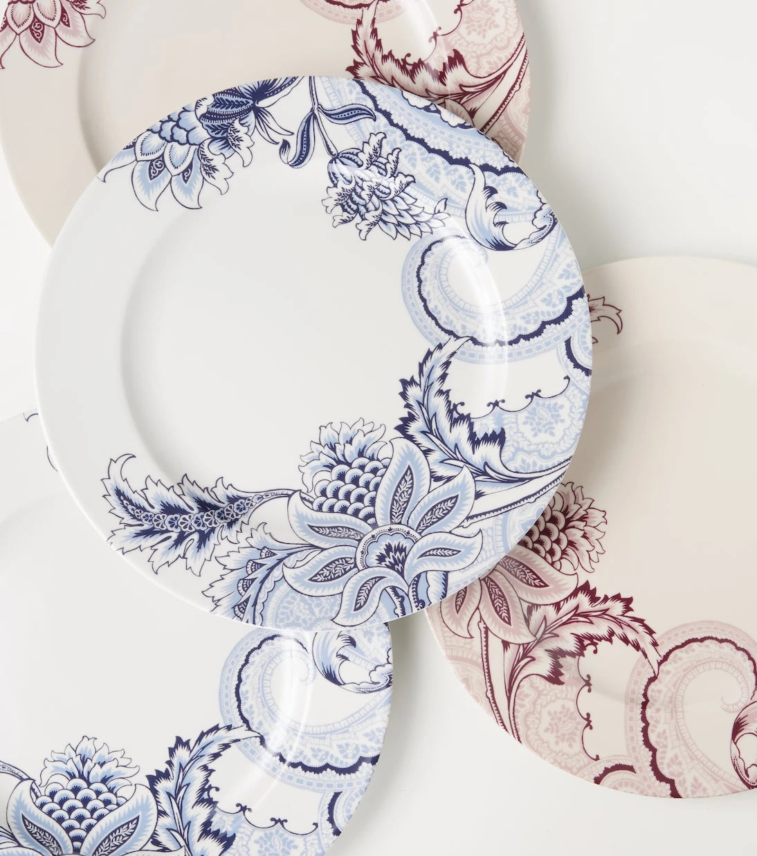 Etro - Bloom set of 2 porcelain charger plates