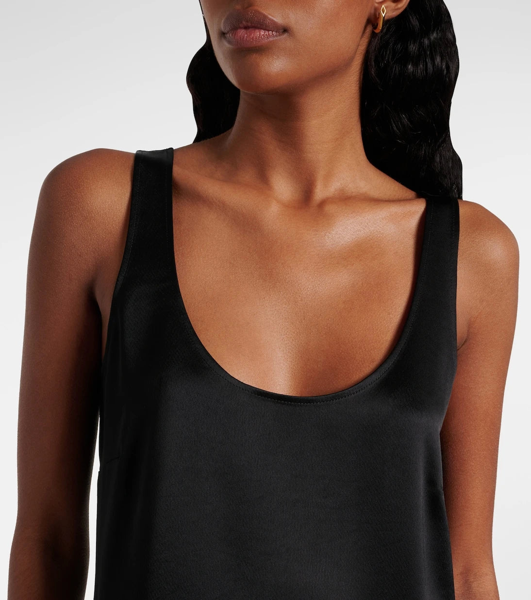 Leset - Barb satin slip dress