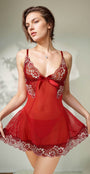 Head Turner Two Tone Lace Babydoll Lingerie
