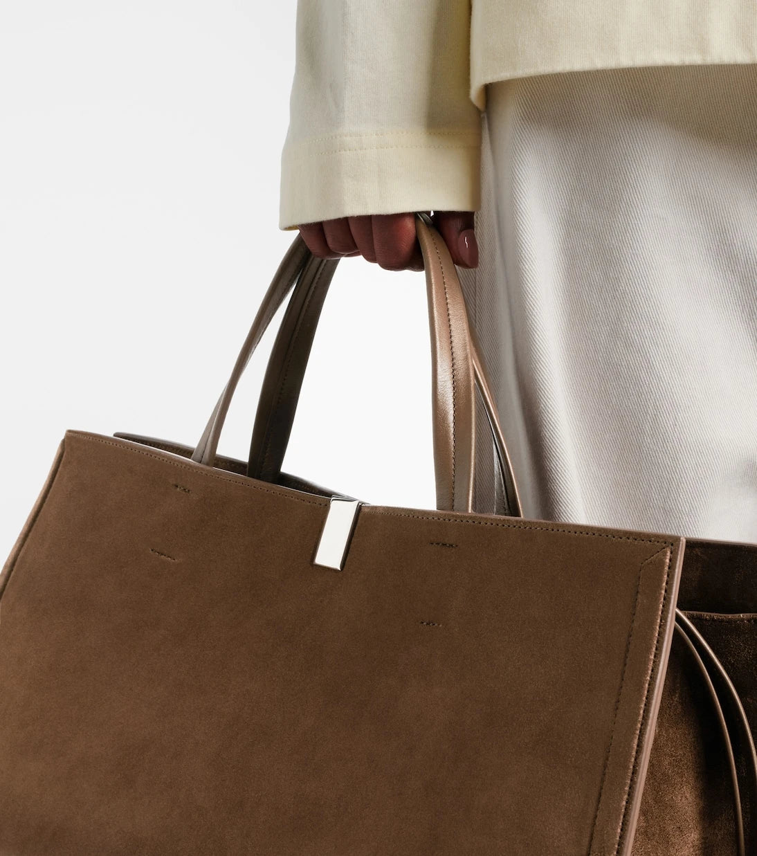 Phoebe Philo - Medium Kit Cabas suede tote bag
