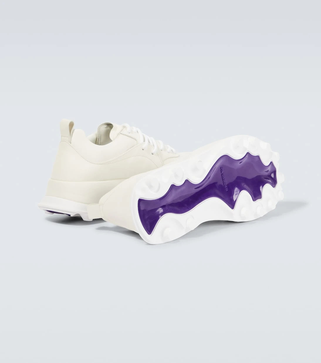Jil Sander - Semanado leather sneakers