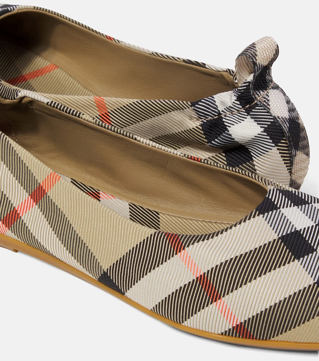 Burberry Kids - Burberry Check ballet flats