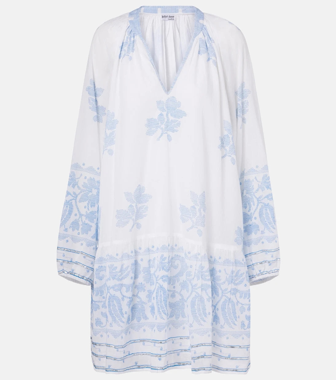 Juliet Dunn - Floral cotton minidress