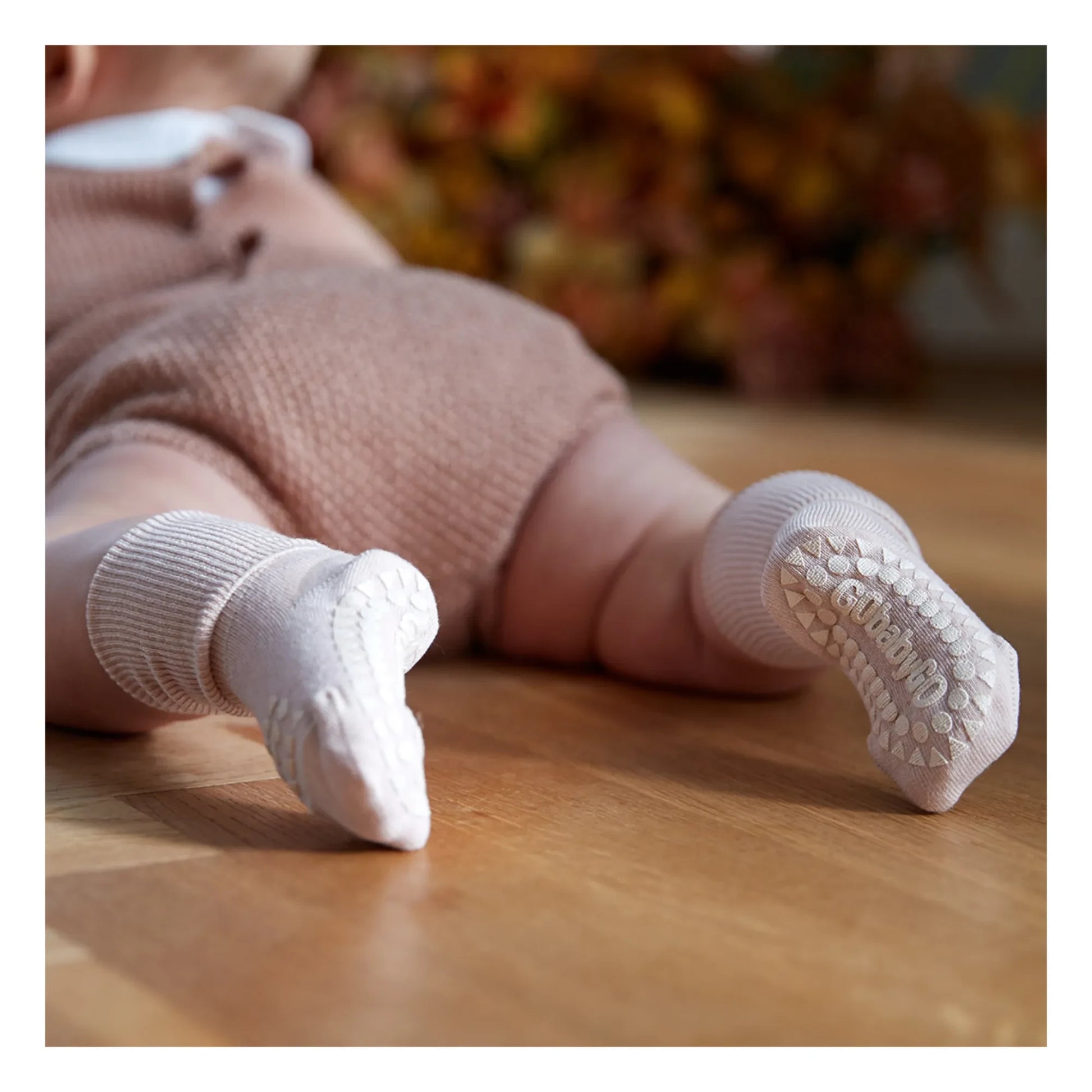 GOBABYGO - Anti-slip Bamboo Socks | Pink