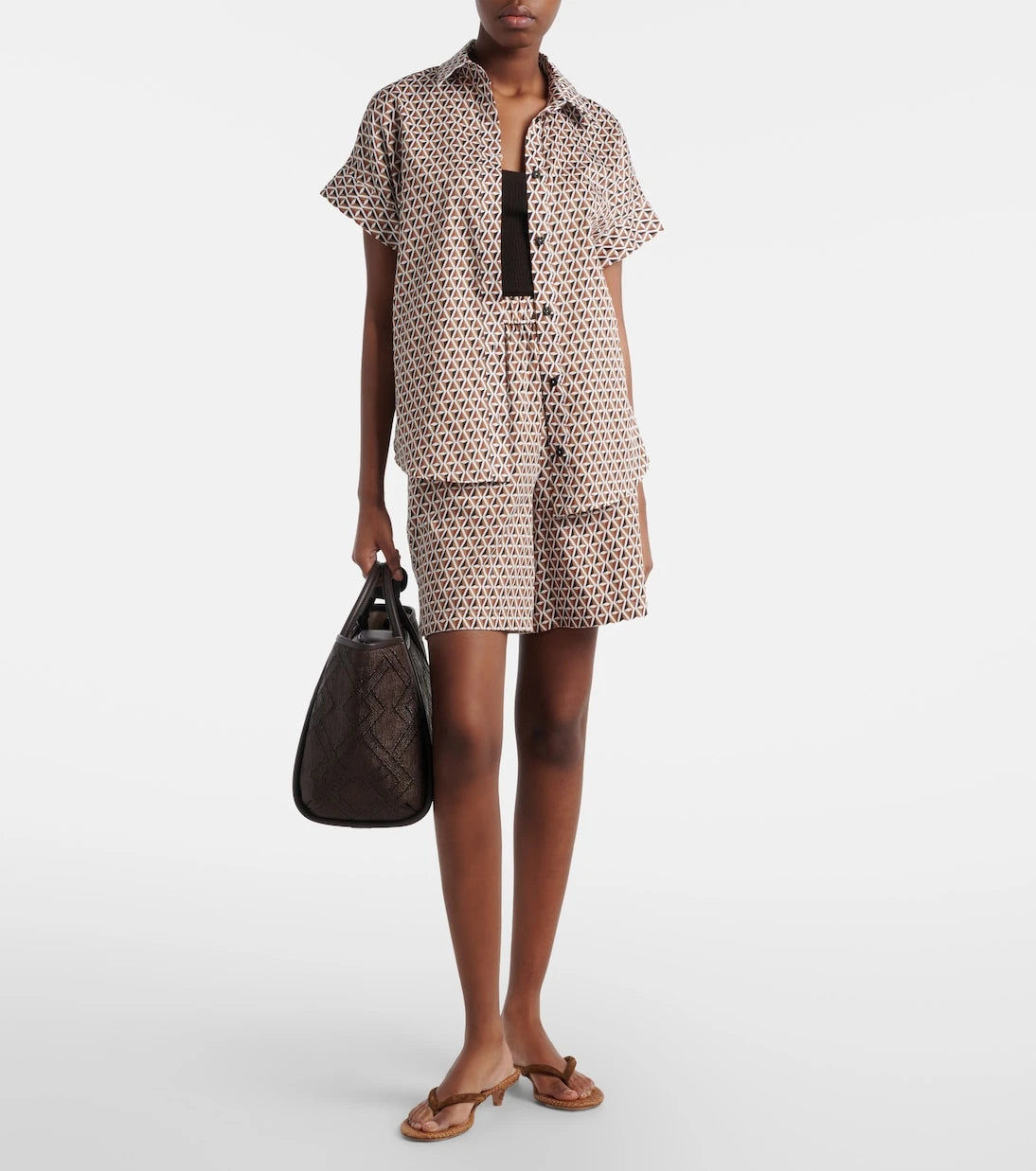 Max Mara - Crea printed cotton shirt