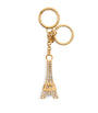 Metallic Eiffel Tower Keyring