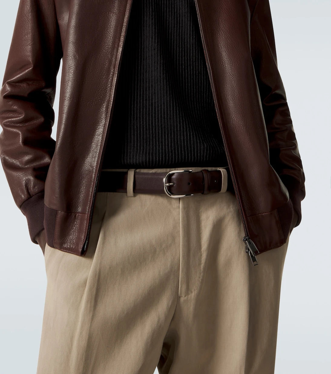 Brioni - Leather belt