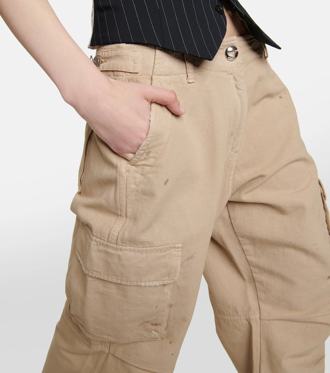 Coperni - Adjustable wide-leg cargo pants