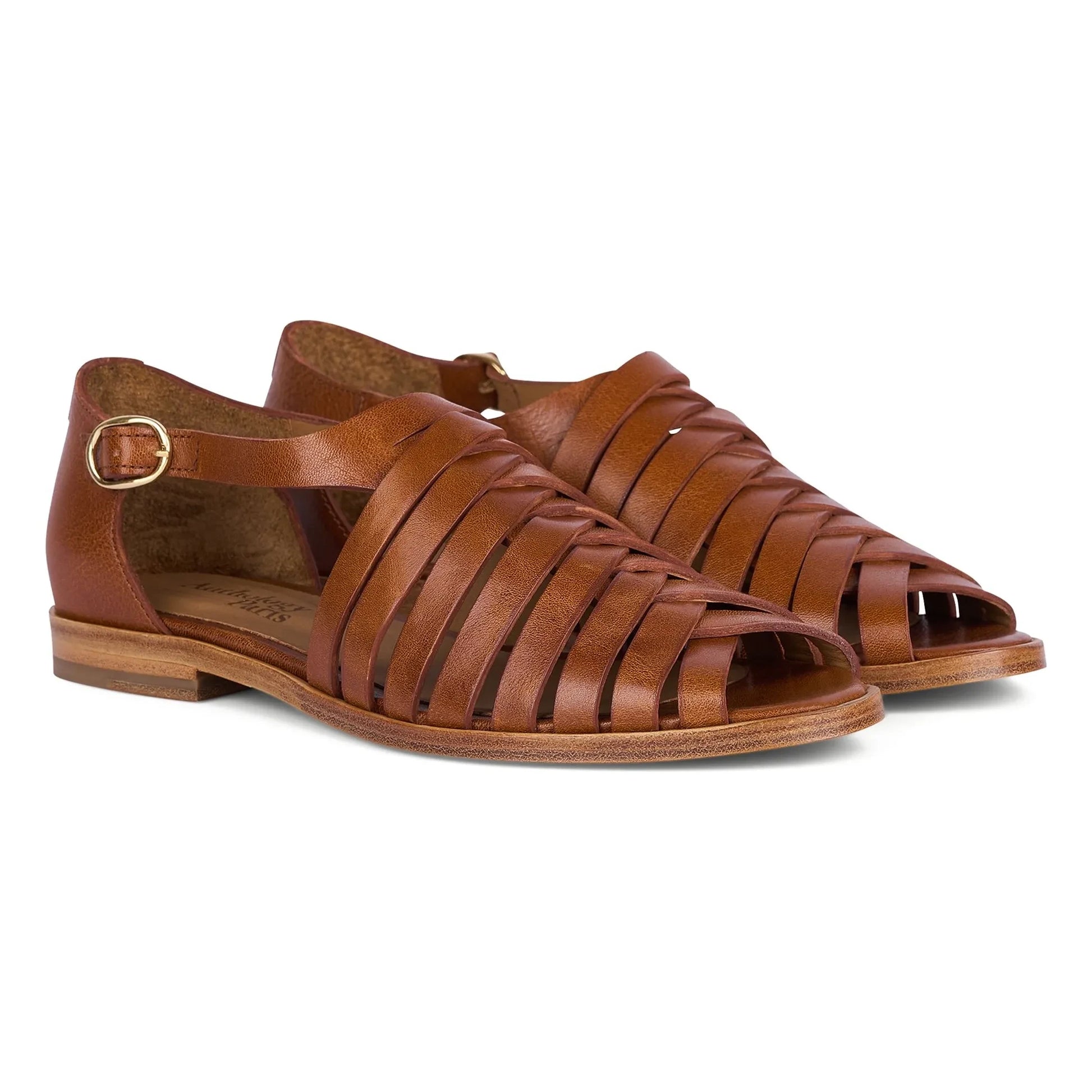 Anthology Paris - Kuala Shadow sandals | Cognac