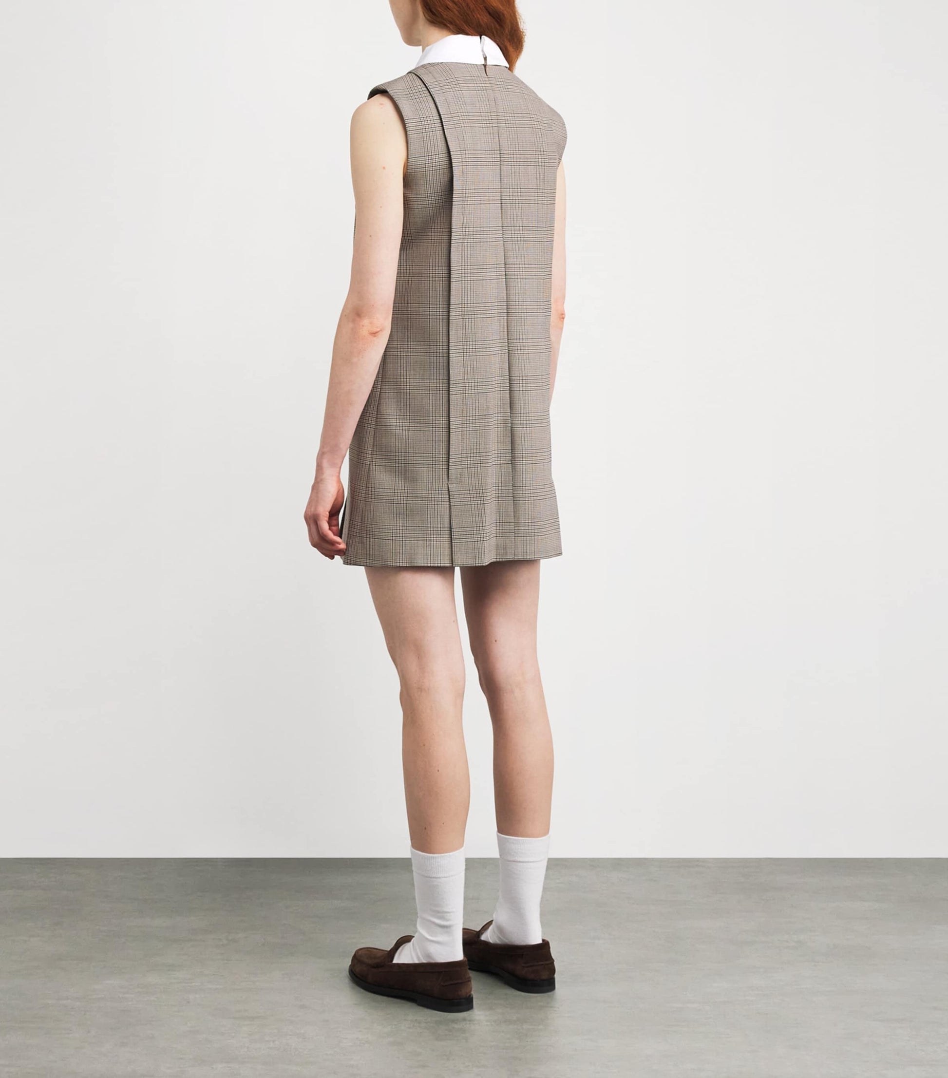 Claudie Pierlot Multi Check Mini Dress